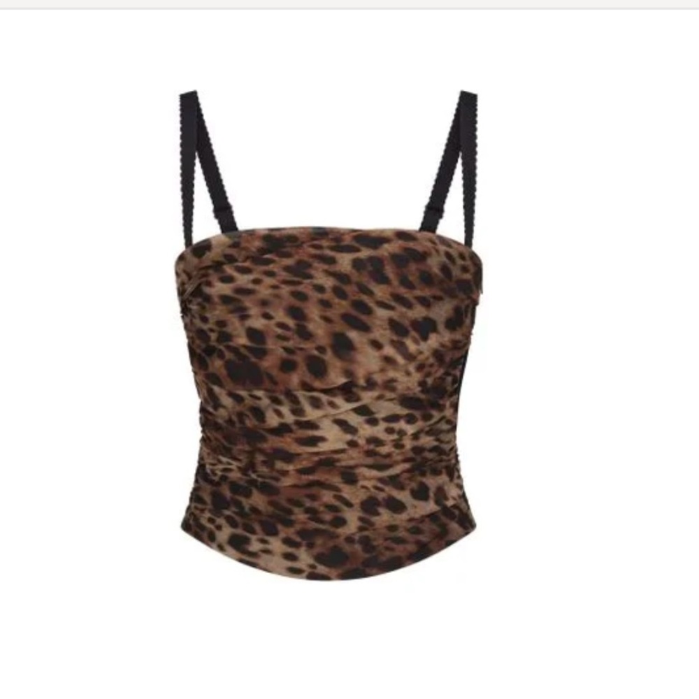 DOLCE&GABBANA X SKIMS SKIMS ROMANCE CORSET | LEOPARD - LEOPARD / M x 1
